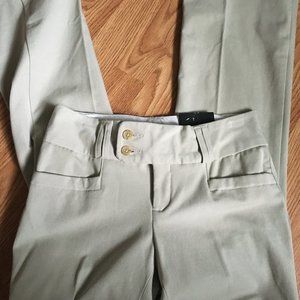 BANANA REPUBLIC KHAKI MARTIN FIT SIZE 0 PANTS
